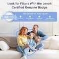 thumbnail image 4 of LEVOIT Genuine Core Mini-P Replacement Filter, Core Mini-RF Air Purifier Filters, Supports HEPA Sleep Mode, High-Efficiency Activated Carbon for Removal of Smoke, Od, 4 of 7
