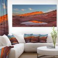 thumbnail image 1 of Vermillion Cliffs Lake in Morning - Oversized Landscape Canvas Art, 1 of 3