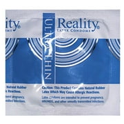 Reality Ultra Thin Condoms, 50-Count + Yabai Personal Lubricant