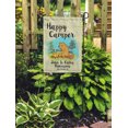 thumbnail image 3 of Printtoo Tan Happy Camper Garden Summer Personalized Camping Flags For Campers Double Sided CampsiteFlagOutdoor GardenFlags, 3 of 4