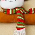 thumbnail image 4 of Toystoory Navidad cortina hebilla Tieback Santa Claus muñeco de nieve Tiebacks adornos Navidad ciego cortina ventana decoración Navidad Kits de decoración para fiestas Papá Noel, 4 of 6