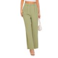 thumbnail image 3 of Txlixc Pantalones de Negocios de alta cintura de color sólido de moda Txlixc moda, 3 of 7