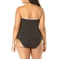 thumbnail image 2 of Anne Cole Plus Live in Color Rick Rack High Neck Tankini Top, 2 of 3