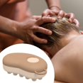 thumbnail image 6 of EHJRE Head Scalp Comb Handheld Head Scrubber for Men Women Portable Scalp Massager Khaki, 6 of 8