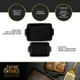 thumbnail image 5 of Thyme & Table 2-Piece Ceramic Rectangular Baking Dish Set - Onyx, 5 of 7