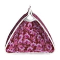thumbnail image 3 of Lsque Orchids Flowers Printed Long Tissue Box Cover Holder, Facial Paper Organizer Dispenser,Triangle with Bottom Belt, PVC Leather Decorative Organizer, 3 of 9