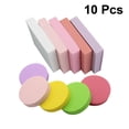 thumbnail image 3 of MasteelfCA 10PCS Professional Hand Carved Rubber Stamps Brick Carved Rubber Brick Round and Square Rubber Stamp Tool (Random Color), 3 of 7