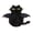 Black, variant on RUINIXCW Baby Black Cat Halloween Boys Girls Warm Hooded Romper for Toddler