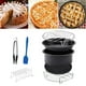 thumbnail image 3 of Accesorios para freidora de aire, pinzas para alimentos, rejilla para tostar, ideal para cocinar a la parrilla en casa. 7in, 3 of 9