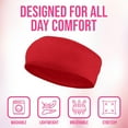 thumbnail image 3 of ORUYROP Yoga Headbands (10 Pack) Soft Stretchy Elastic Cotton Multi-Function Sports Hair Band Wraps, 3 of 7