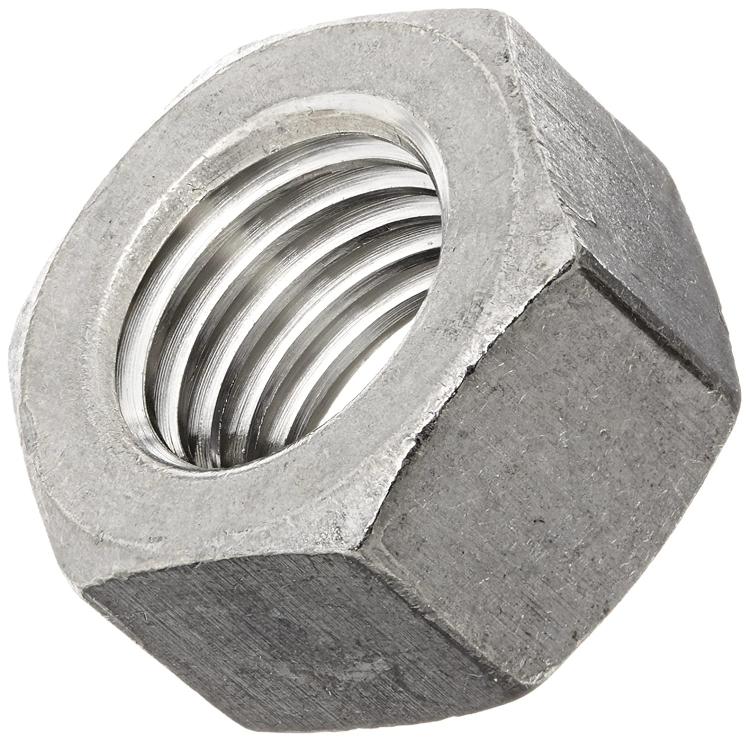 Steel Hex Jam Nut Zinc Plated Finish ASME B18.2.2 1/4 Thick 11/16 Width Across Flats Grade 2 Pack of 100 7/16-20 Thread Size