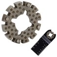 thumbnail image 2 of Ruibeauty 5Pcs Multi Power Tool Oscillating Saw Blades Adapter Universal Shank Adapter, 2 of 6