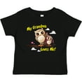 thumbnail image 3 of Inktastic My Grandma Loves Me Owl Boys or Girls Baby T-Shirt, 3 of 5