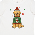 thumbnail image 4 of Inktastic Golden Retriever Christmas Boys or Girls Toddler T-Shirt, 4 of 5