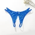 thumbnail image 1 of Bragas de mujer de talla abierta con encaje en forma de T y sin entrepierna, 1 of 5