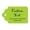 Chartreuse, variant on 100 PCS Personalized Paper Hang Tags Made Any Text Custom Tags Wedding Favor Gifts