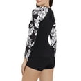 thumbnail image 3 of Avia Women's and Women's Plus Raglan Rash Guard Top, 3 of 3