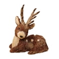 thumbnail image 1 of Figura de ciervo navideño Soledad decoración navideña 22 cm x 17 cm x 27 cm, 1 of 10