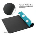 thumbnail image 3 of Kdxio Sky Blue And White Polka Dot Print Large Gaming Mouse Pad,Non-Slip Base,Water Resist Keyboard Pad for Gamer,Office & Home,29.5 x 15.8 in, 3 of 6
