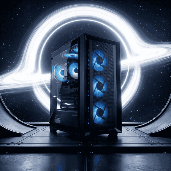 Prebuilt Gaming PC Desktop Computer – i5-10600KF 4.8GHz, GTX 980, 16GB RAM, 512GB SSD 1TB HDD, WiFi 6 BT 5.4, Win11, 6 ARGB Fan, RGB Keyboard Mouse