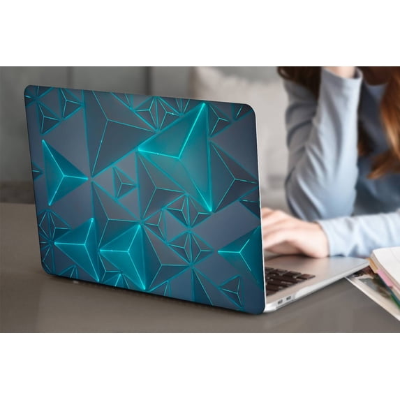 KSK KAISHEK Plastic Hard Case Shell Cover Only Compatible 2022/2021/2020/2019/2018 Released New MacBook Air 13 inchs Retina Display Model: A1932&A2179&A2337 m1 Blue series A 0604