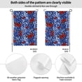 thumbnail image 2 of Wukai Abstract Colorful Butterflies Garden Flags Double Sided Welcome Garden Yard House Flags Outside Outdoor House (Only Flag), 2 of 8