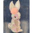 thumbnail image 5 of Peaoclate 3-10Years Spring Autumn Girl's Denim Rabbit Jacket Little Girls Embroider Rabbit Outerwear Coat Jacket,Rabbit,8-9Years, 5 of 7