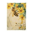 thumbnail image 2 of Ryvnso Honey Bee and Sunflower Rectangle Table Cloth Tablecover Dinning Tablecloth 60"x90", 2 of 8