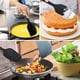 thumbnail image 4 of Conjunto de Utensilios de Cocina un Conjunto de 6 Utensilios de Cocina de Grado Alimentario con una Espátula de Goma Calentada Y Cepillo, Utilizado para Raspar, Hornear, Cocinar Y Mezclar Utensilios D, 4 of 6