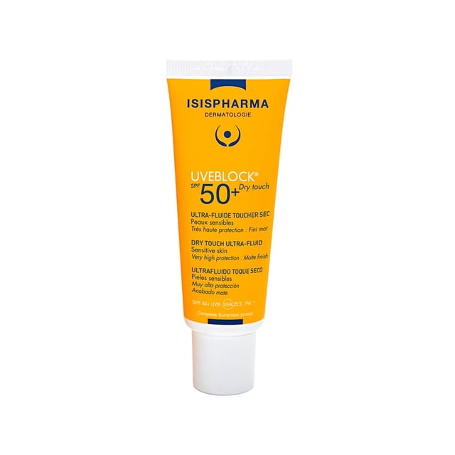 Uveblock 50+ Toque Seco, Protector Solar , Tinte Medio