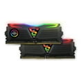 thumbnail image 1 of 32GB GeIL Super Luce RGB SYNC DDR4 3200MHz PC4-25600 CL16 Dual Channel Kit (2x 16GB) Black, 1 of 5