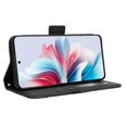 thumbnail image 4 of Compatible For Oppo Reno11 F 5G / F25 Pro 5G Leather Case Multiple Card Slots Wallet Phone Cover Black, 4 of 5