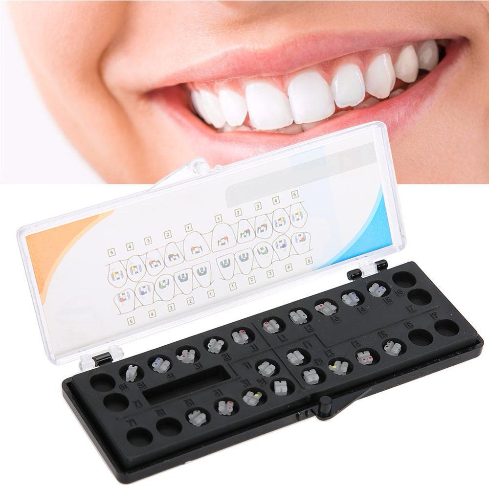 OTVIAP Ceramic Dental Orthodontic Brackets,Dental Orthodontic Ceramic