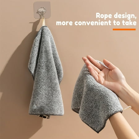 

EIALIVE Dishcloth Towels Dishcloths Fast Dish Microfiber Cleaning Drying And Cloths Absorbent Super Dish Microfiber Cloth Kitchen Towels Cotton Kitchen Dish Soft Rags Cleaning Supplies