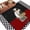 Black, variant on Rectangle Area Rugs 5 x 8 Ft, Red Black Chef Non-Slip Residential Carpet, Cartoon Cute Watercolor Cooking Plaid Indoor Crawling Mats Runner Rugs for Living Room/Dining Room/Bedroom
