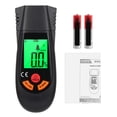 thumbnail image 2 of Lepmerk Moisture tester,Meter Wood Tester Wood With Lcd Display 3 Indicators Handheld Lcd Display 3 Moisture Meter Display 3 Indicators Meter Pin-type Wood Wall Paper Pin-type Moisture With Buzhi, 2 of 7