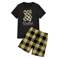 thumbnail image 3 of WILLBEST Conjunto de Camiseta y Pantalones Cortos de Verano para Hombre, Informal, con Estampado de Oso, Diseño A Cuadros, para Gimnasio, Deportes y Vacaciones, 3 of 6