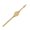 Yellow, variant on Leather Thin Watch Business Travel Outdoor Use Scratch Resistant Quick Release Spring Rod