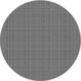 thumbnail image 1 of Ahgly Company Machine Washable Indoor Round Transitional Carbon Gray Area Rugs, 3' Round, 1 of 7