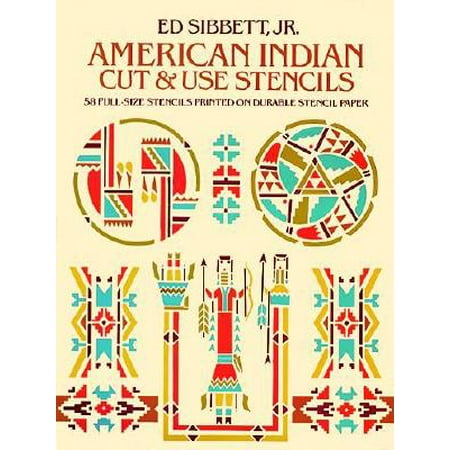 American Indian Cut & Use Stencils