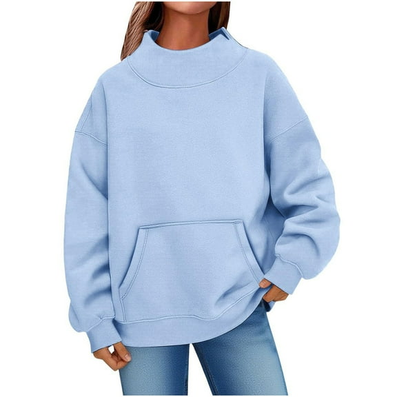 Edvintorg Cute Sweatshirts Women Casual Loose Long Sleeve Pullover Tops 2025 Comfy Winter Clothes Sudaderas Para Mujer Multicolor S