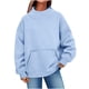thumbnail image 2 of Neewe Women's Crew Neck Sweatshirt Loose Pullover Long Sleeve Shirts Soft Tops for Women Fall Clothes 2026 with Pocket, 2 of 7