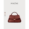 thumbnail image 1 of Smile Bag: Bolso bandolera/bolso plisado de alta gama en color terracota, 1 of 3