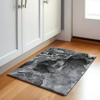 Addison Rugs Mayfield AMF503 Gray 1'8" x 2'6" Indoor Premium Machine Washable Rug, Silky Soft, Easy Clean, Non Shedding, Bedroom, Living Room, Dining Room, Kitchen, Patio Rug