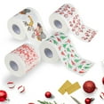 thumbnail image 4 of Christmas Toilet Paper Creative Cartoon Tissue Roll Paper Bathroom Paper, 4 of 10