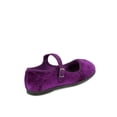 thumbnail image 3 of Nature Breeze Mary Jane Women's Flats in Purple, 3 of 4