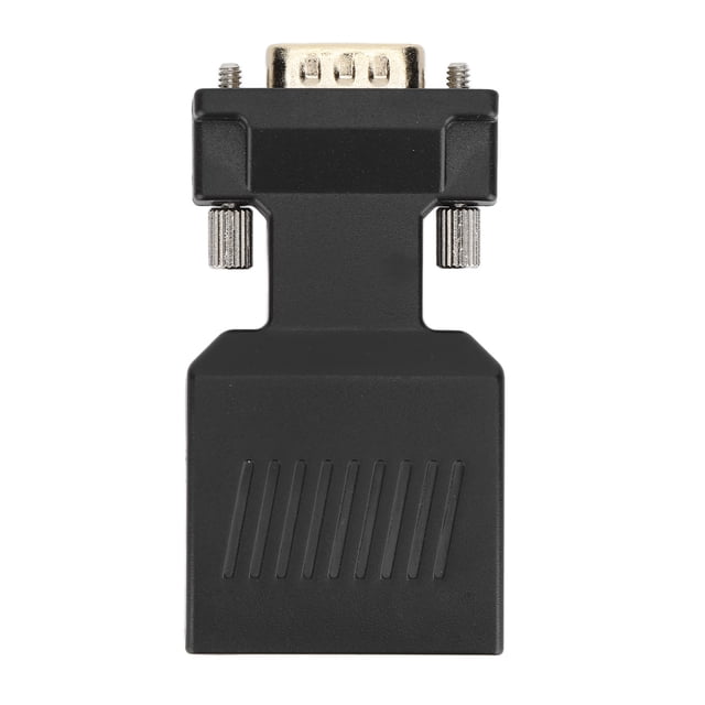 VGA macho a HD interfaz multimedia hembra mano de obra fina Plug and Play Convertidor de interfaz multimedia AUX VGA a HD de 35 mm ligero para PC