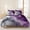 Purple Gray, variant on 3 Pieces Queen Quilt Set,Autumn Burnt Orange Soft Bedding Sets with 1 Quilt & 2 Pillow Shams,Solid Color Terracotta Aesthetic Summer Bedspread Lightweight Coverlet Comforter for All Season