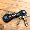 thumbnail image 1 of Honda Pilot Real Carbon Fiber Key Organizer Holder Key Chain, 1 of 5