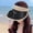 Beige, variant on (Black 21.62-23.23*2.17*4.72 in)Men's And Women's Solar Powered+USB Charging Fan Hats Empty Top Breathable Wide Brims Sun Protection And Sunshade Hats